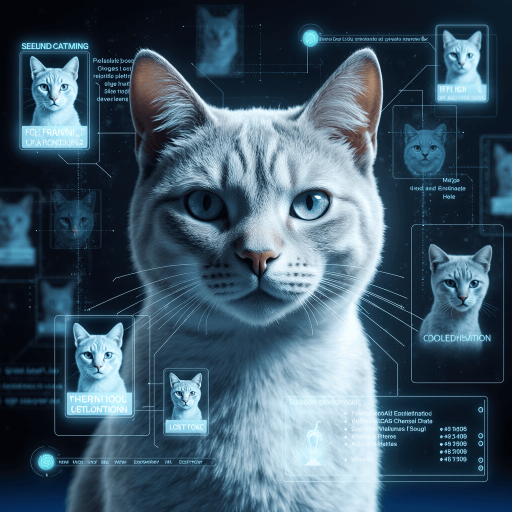 Exemple de recherche IA sur un site de chats perdus AnimalBackHome.